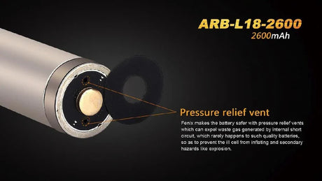 FENIX ARB-L18-2600MAH BATTERY - Stepin Adventure #