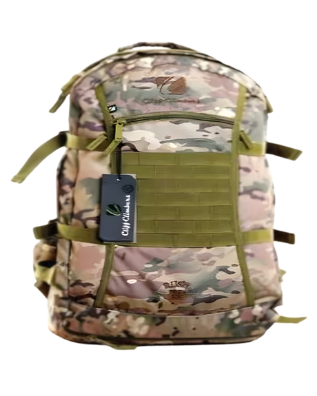 CLIFF CLIMBER RUCKSACK RUSH CAMO WOODLAND INDIA
