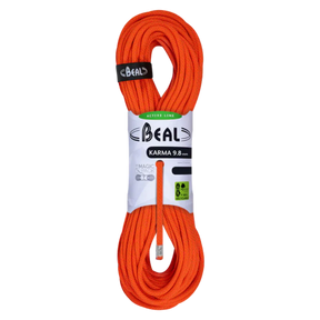 BEAL ROPE KARMA 9.8MM SOLID  ORANGE - Stepin Adventure #
