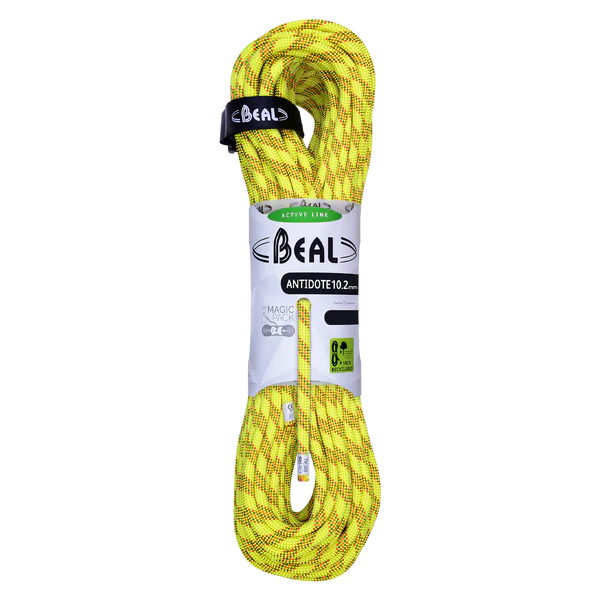 BEAL ROPE  ANTIDOTE 10.2MMx200M YELLOW - Stepin Adventure #