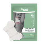 BLUHEAT PAIN RELIEF PATCHES FOR KNEE, ELBOW & ANKLE