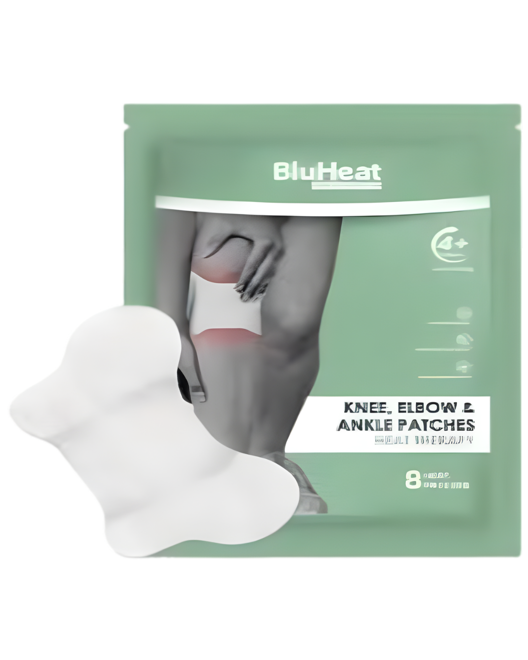 BLUEHEAT PAIN RELIEF PATCH KNEE,ELBOW,& ANKLE PATCHES