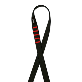 FLAT SLINGS 18MMx120CMx5 BLACK - Stepin Adventure #