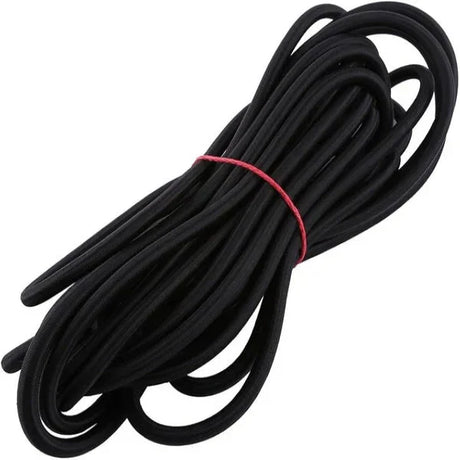 BUNGEE ELASTIC ROPE/CORD 10 MM-BLACK-3MTR - Stepin Adventure #