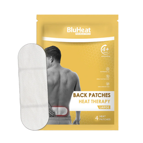 BLUHEAT BACK PAIN RELIEF PATCHES - LARGE PATCHES