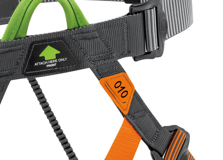 PETZL PANDION STEEL LT ADJUSTABLE SIT HARNESS FOR CLIMBING, ADVENTURE PARKS & GROUP ACTIVITIES