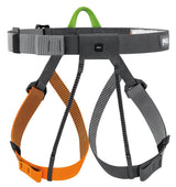 PETZL PANDION STEEL LT ADJUSTABLE SIT HARNESS FOR CLIMBING, ADVENTURE PARKS & GROUP ACTIVITIES