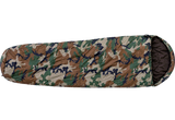 Cliff Climber Camo 400 double layer sleeping bag with hollow fiber insulation