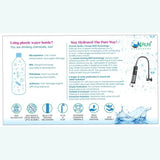 Compact Travel Water Purifier for Hiking and Backpacking
