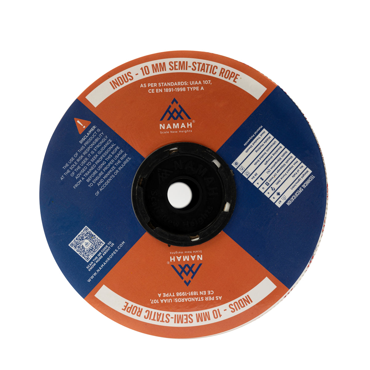 NAMAH STATIC ROPE- INDUS 10 MM