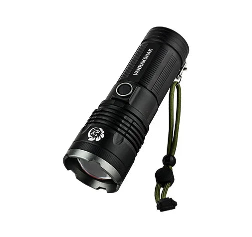 VANRAKSHAK FL-P18 LED SEARCHLIGHT | CAMPING, TREKKING & EMERGENCY USE | RECHARGEABLE