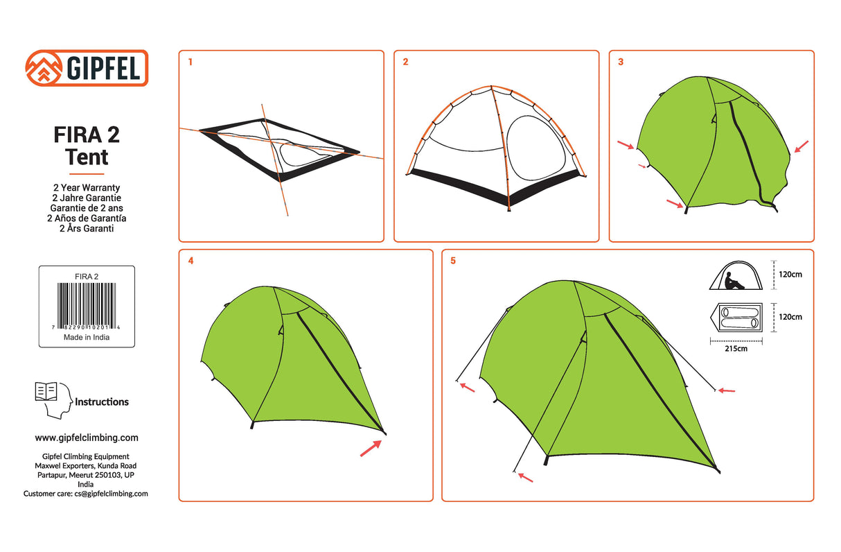 GIPFEL FIRA 2 TENT