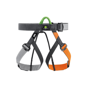 PETZL GYM HARNESS -GREY /ORANGE - Stepin Adventure #