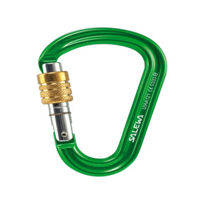 SALEWA HMS PRO CARABINER SCREWLOCK-GREEN