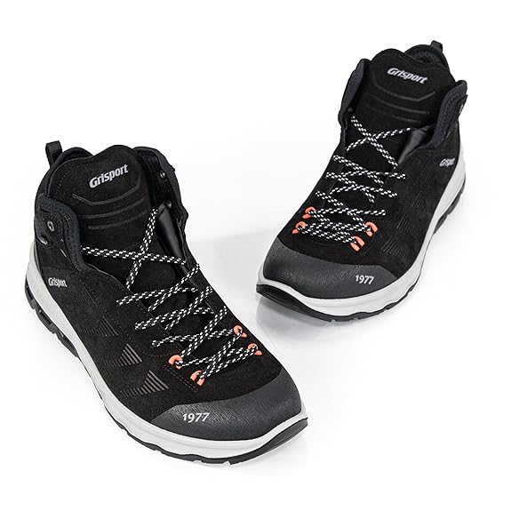 GRISPORT MEN GRITEX CITY TRAIL LOW ANKLE BLACK - 15409-S37G