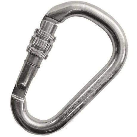 KONG HMS ALU SCREW CARABINER-GREY - Stepin Adventure #
