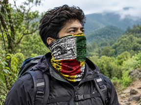 4FUN STD MULTIFUNCTIONAL SCARF TIBETAN FLAGS