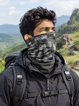 4FUN MULTIFUNCTIONAL SCARF WINDPRO CAMU GREY