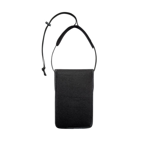 Passport Holder Neck Pouch with Zippered Pockets for Cash and Cards