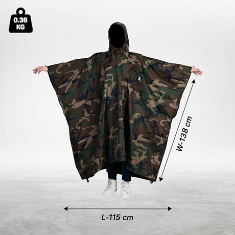 ROCKSPORT RAIN PONCHO TREKKING/HIKING - Stepin Adventure