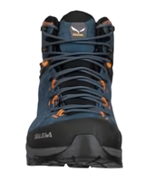 SALEWA MS ALP TRAINER 2 MID GTX SHOES(UK 9)-D.DENIM/FLU ORANGE