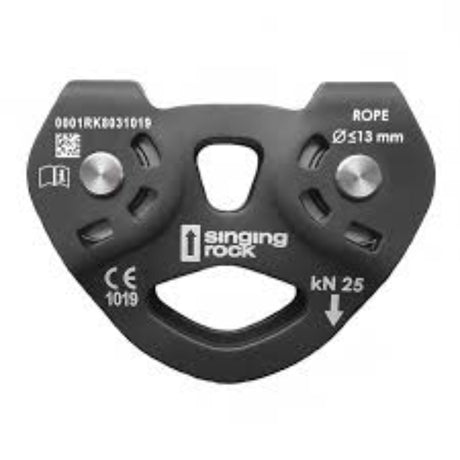 SINGING ROCK TANDEM PULLEY-BLACK - Stepin Adventure