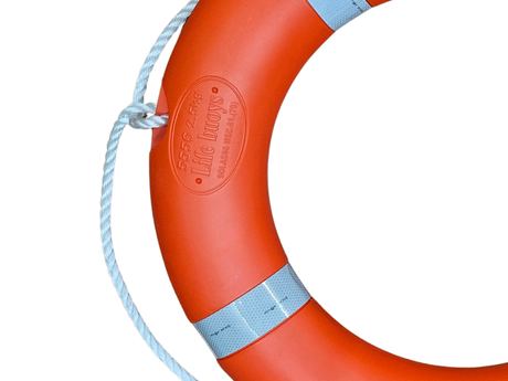 LIFEBUOY RING - HEAVY-DUTY FLOATING RESCUE TUBE | WATER SAFETY BUOY
