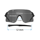 TIFOSI RAIL RACE SATIN VAPOR CLARION RED/CLEAR