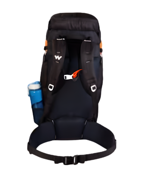 WILDCRAFT VERGE 60 BAG BLACK