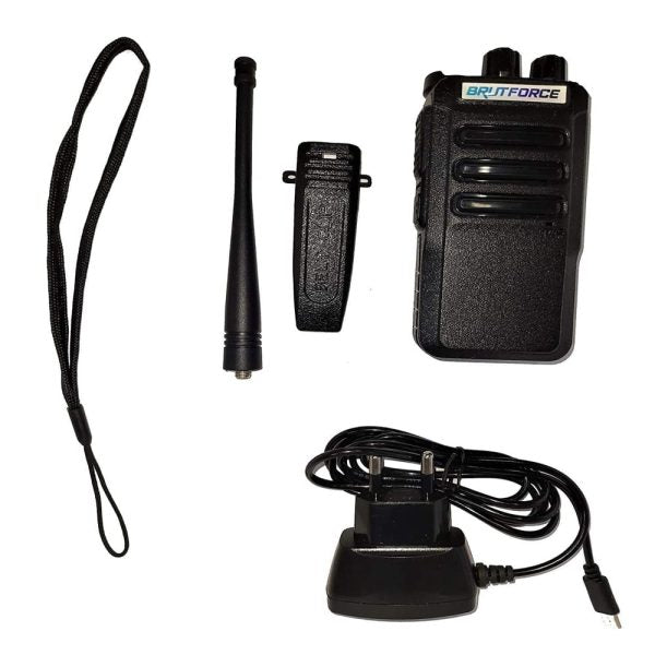 RADIO WALKIE TALKIE BRUTFORCE BFR-002 (PACK OF 2)