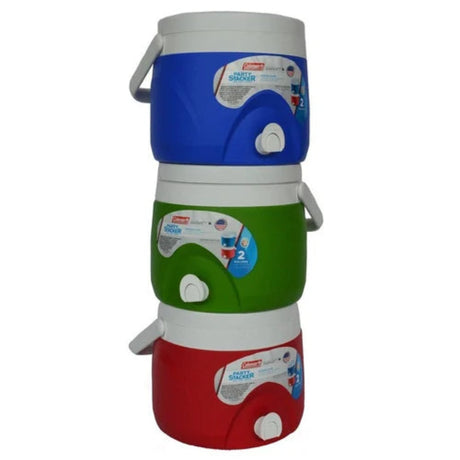 COLEMAN JUG 2GAL STACKER-BLUE - Stepin Adventure #