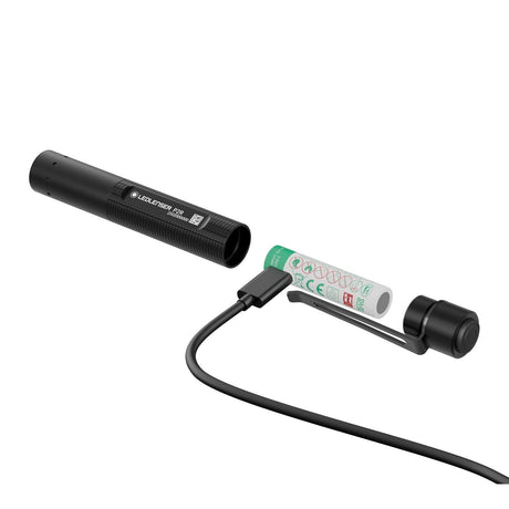 LED LENSER PORTABLE ELECTRIC LAMP P2R NEW