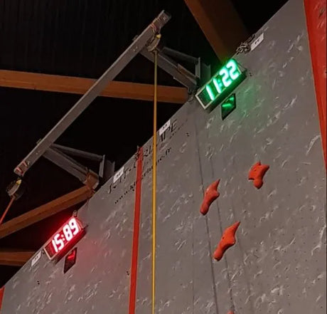 DEEPRON SCEV-1 SPEED CLIMBING TIMER SYSTEM FOR TRAINING & COMPETITION WALLS