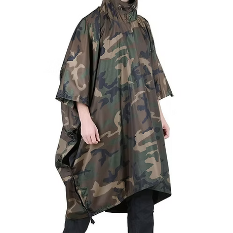 ROCKSPORT RAIN PONCHO CLASSIC – WATERPROOF HOODED PONCHO (HALF SLEEVE)