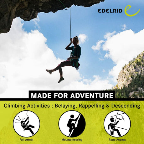 EDELRID BUD FIGURE OF 8 DESCENDER SLATE