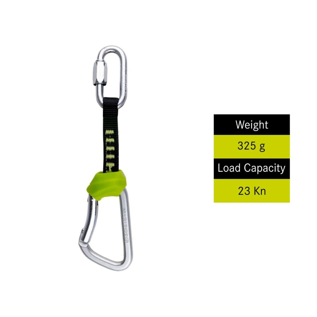 EDELRID JIM STEEL BENT SET 18CM QUICKDRAW - Stepin Adventure #