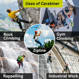 EDELRID HMS SCREW STEEL CARABINER - Stepin Adventure #