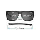 TIFOSI SWICK SATIN BLACK NEON