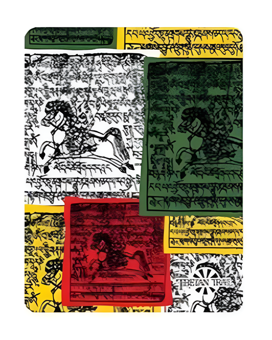 4FUN STD MULTIFUNCTIONAL SCARF TIBETAN FLAGS