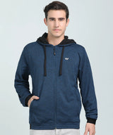 WILDCRAFT MENS ZIP HOOD SWEATSHIRT