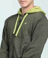 WILDCRAFT MENS ZIP HOOD SWEATSHIRT