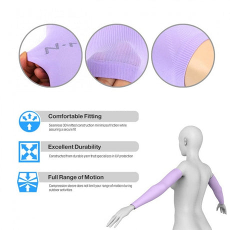 NRIT COOLET ARM SLEEVES PINK
