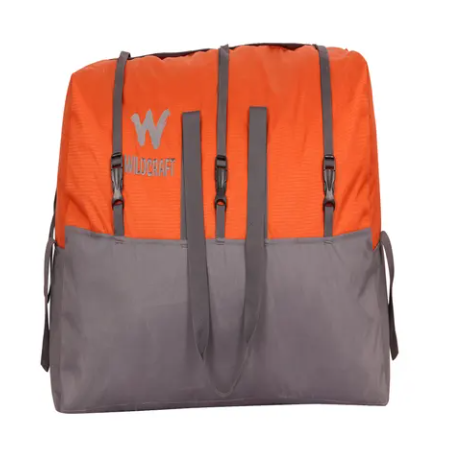 WILDCRAFT BLACK HOLE DUFFEL BAG ORANGE