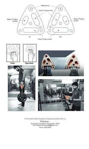 GRACIEUX PORTABLE TRIARCLE FINGERBOARD - Stepin Adventure #