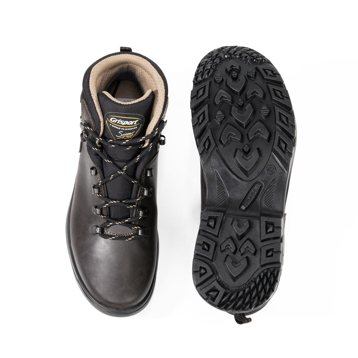GRISPORT MEN GRITEX TREKKING MID ANKLE BROWN - 11590-P7G