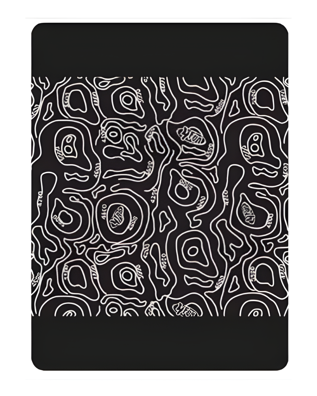 4FUN MULTIFUNCTIONAL SCARF POLARTEC REVERSIBLE TOUR BLACK