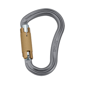 ROCK EMPIRE HMS MAGNUM TWISTLOCK CARABINER GREY - Stepin Adventure #