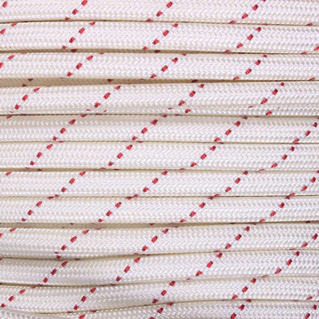 INDIAN STATIC ROPE 10MM-WHITE/RED