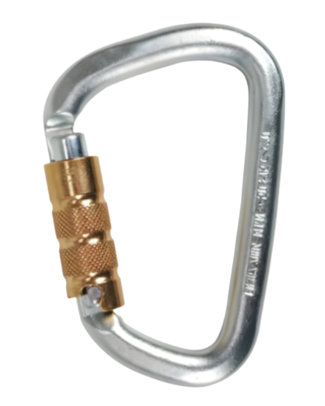 EDELRID STEEL STRONG TRIPLE SILVER CARABINER