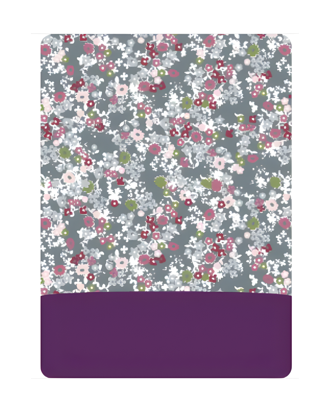 4FUN MULTIFUNCTIONAL SCARF POLARTEC SMALL FLOWER KID /VIOLA